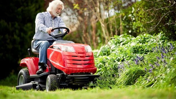 Riding shop mower parts